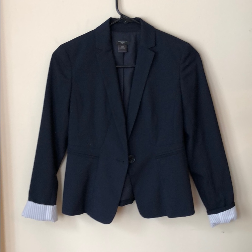 Ann Taylor Navy Blazer